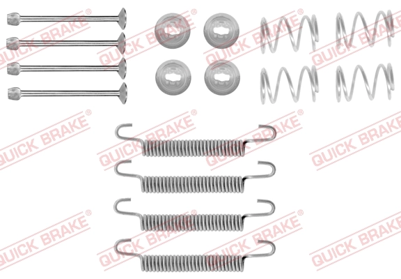 Accessory Kit, parking brake shoes
